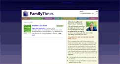 Desktop Screenshot of family-times.net